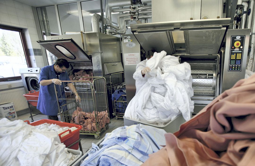 Wäscherei für private und gewerbliche Kunden des Lebenshilfewerks
