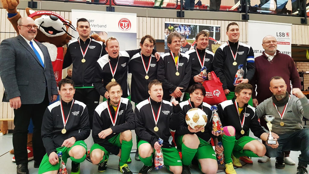 Wir sind Thüringer Landesmeister 2019 im Hallenfußball