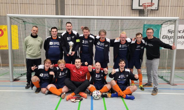 Fußball-Hallenlandesmeistertitel 2023 geht an das Lebenshilfewerk Ilmenau/Rudolstadt e.V.